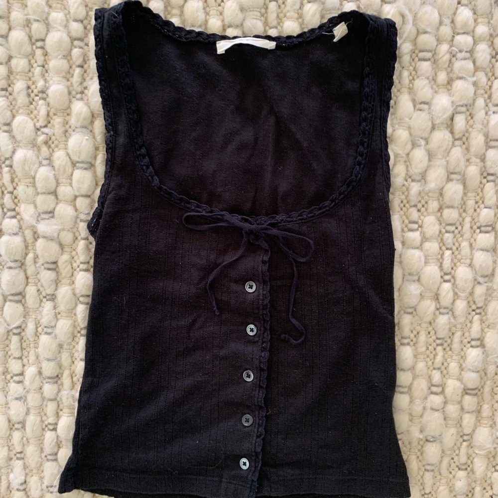 Doen black tank XS